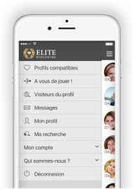 application elite rencontre