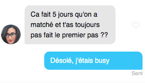 exemple de message sur site de rencontre