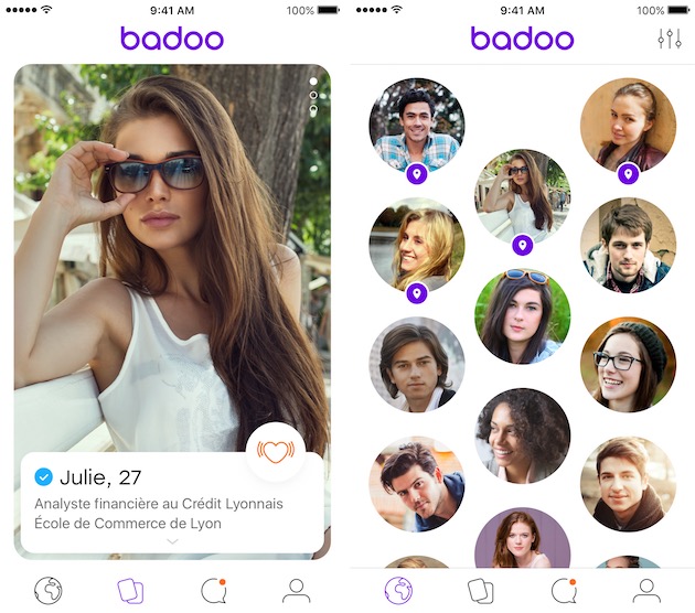 Application Badoo