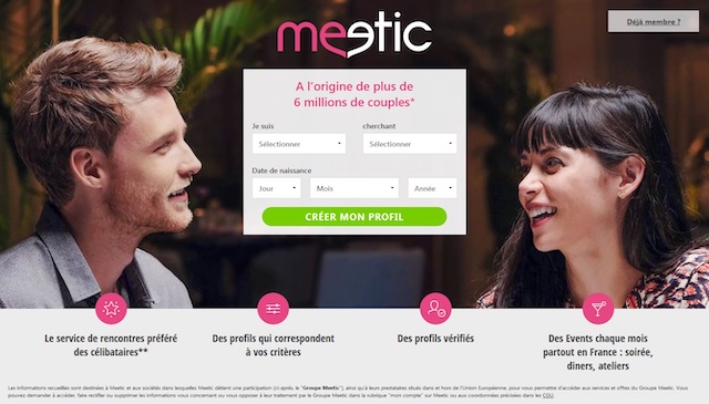 tarif Meetic